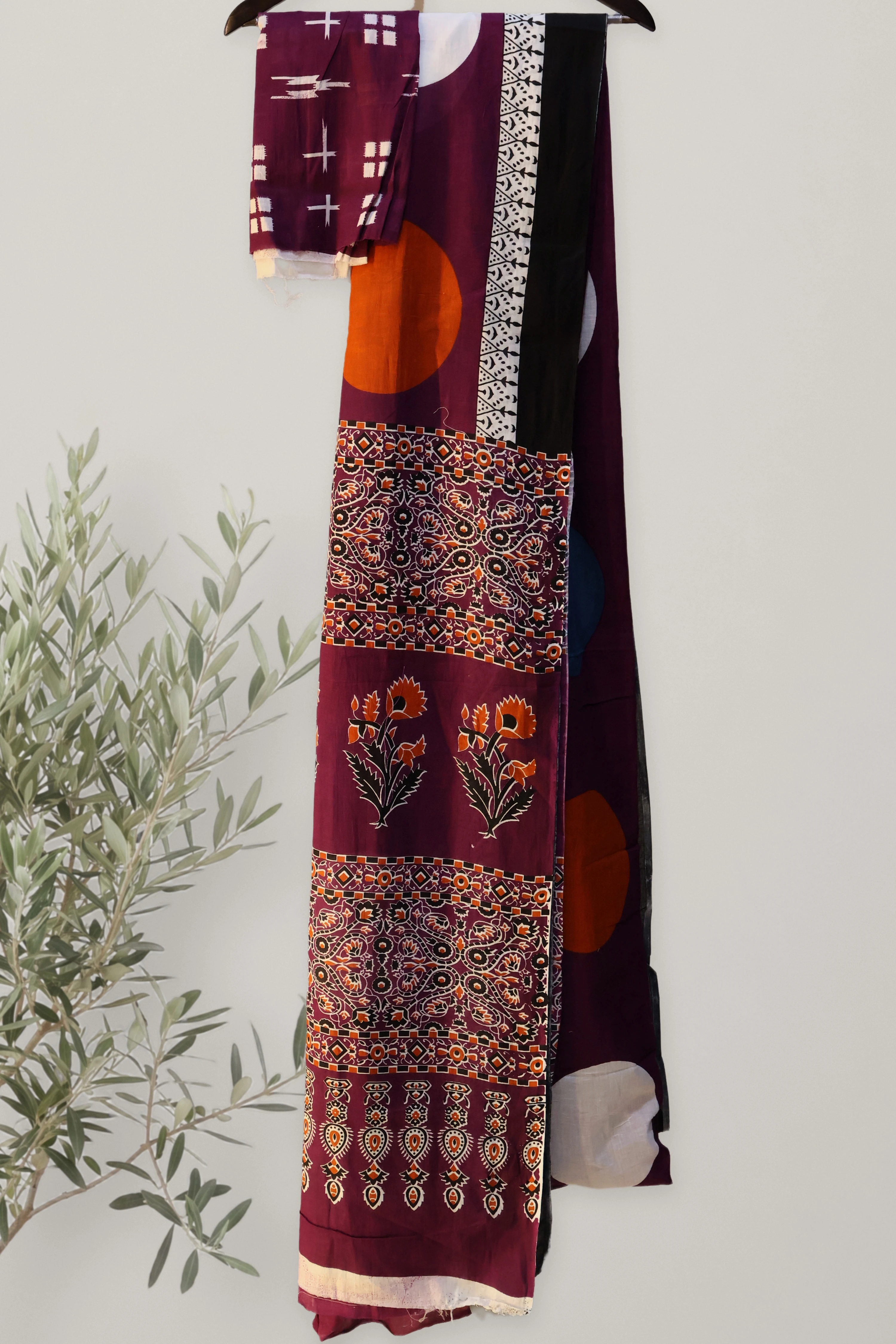 Sanganeri Floral Charm - Cotton