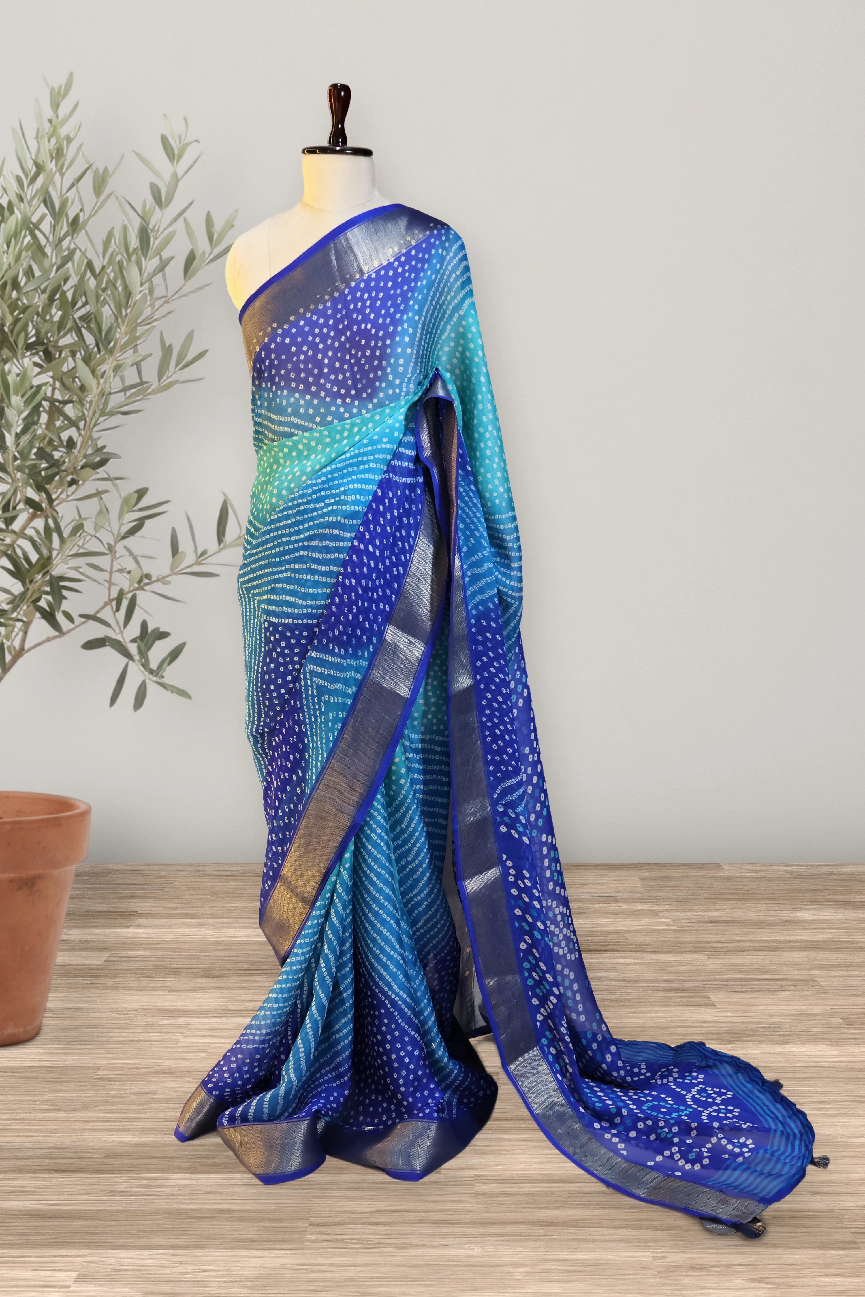 Classic - Bandhani Chiffon