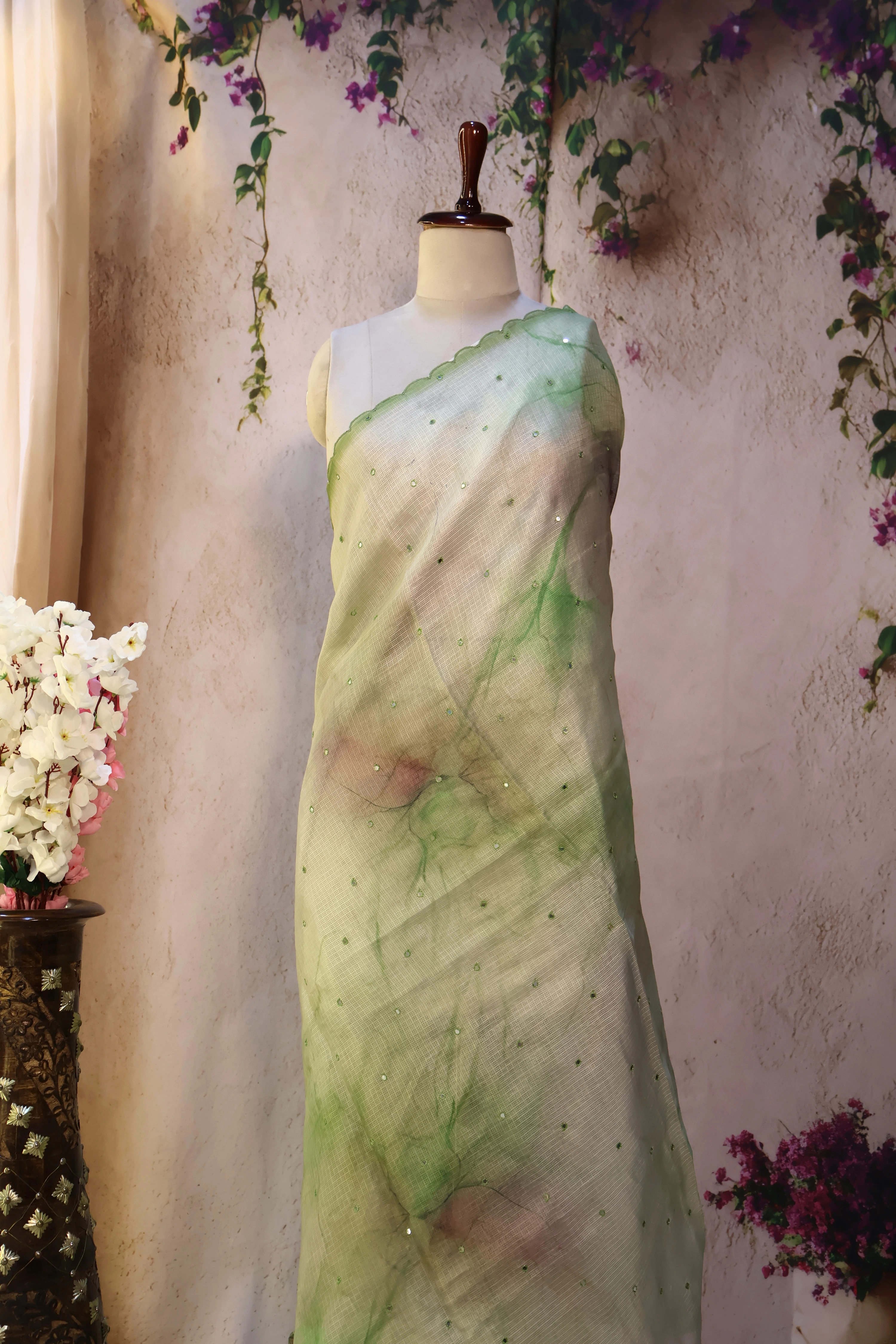 Series 1 · No. 08: the piece worn and draped.