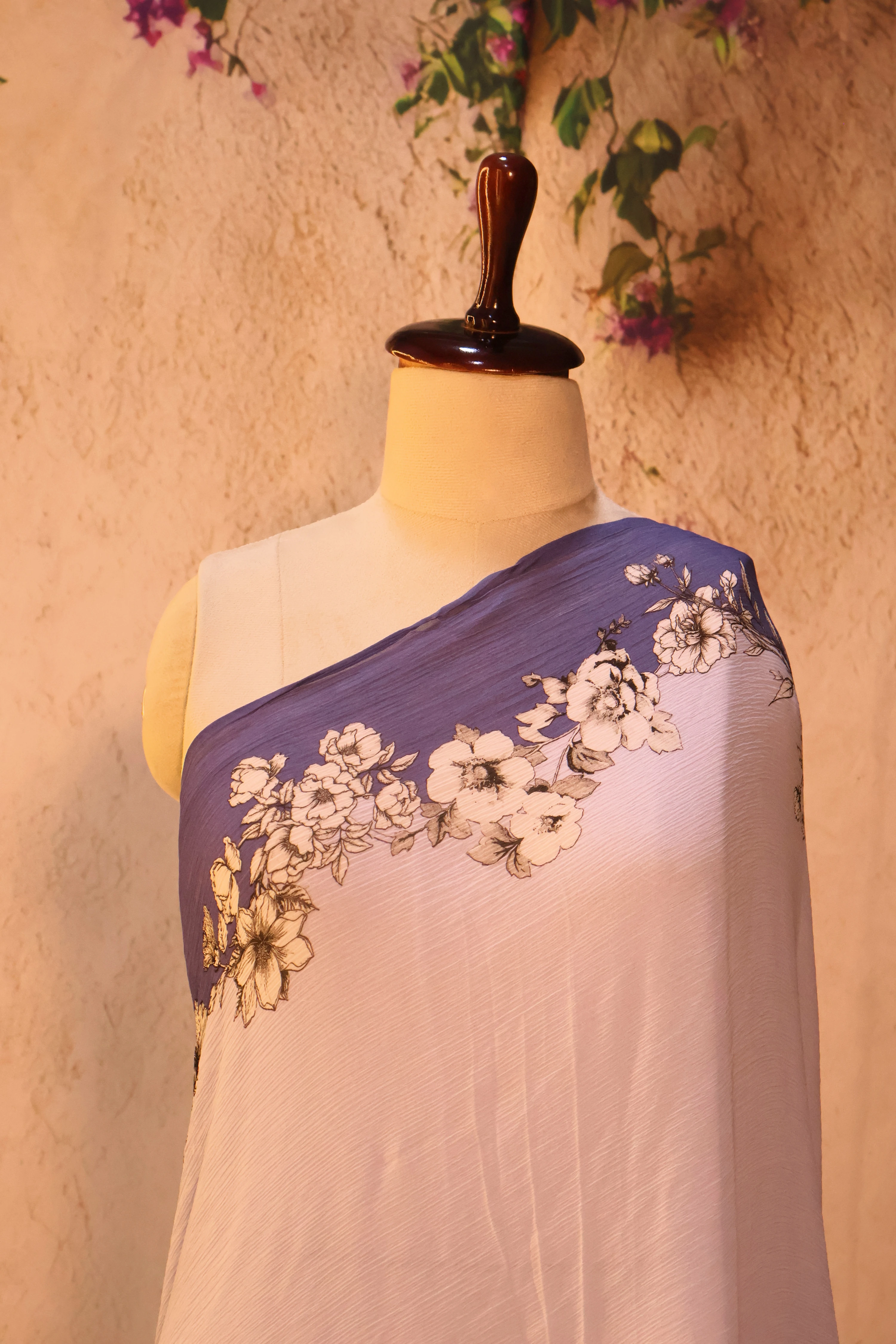 Series 1 · No. 18: the piece worn and draped.