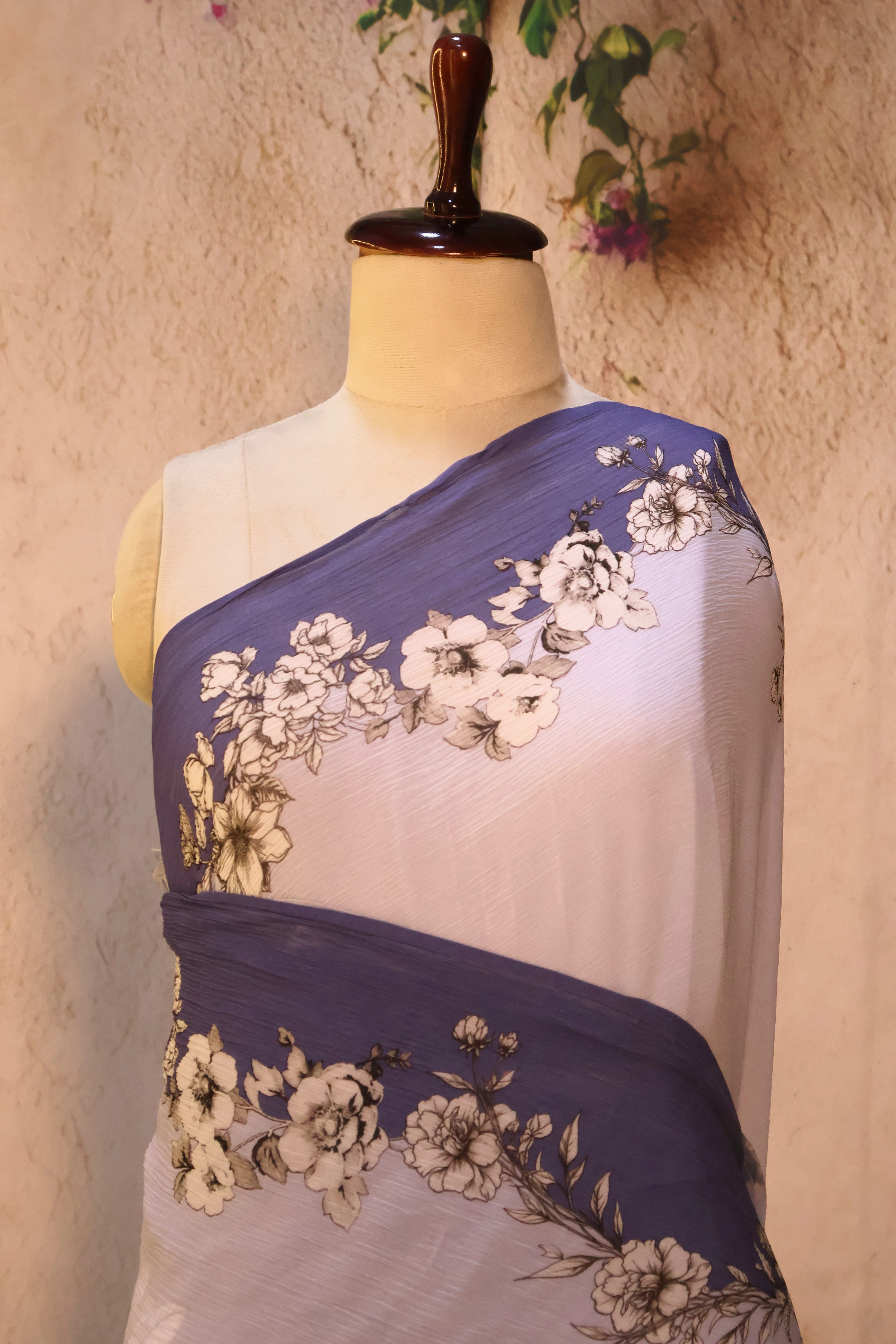 Series 1 · No. 18: the piece worn and draped.