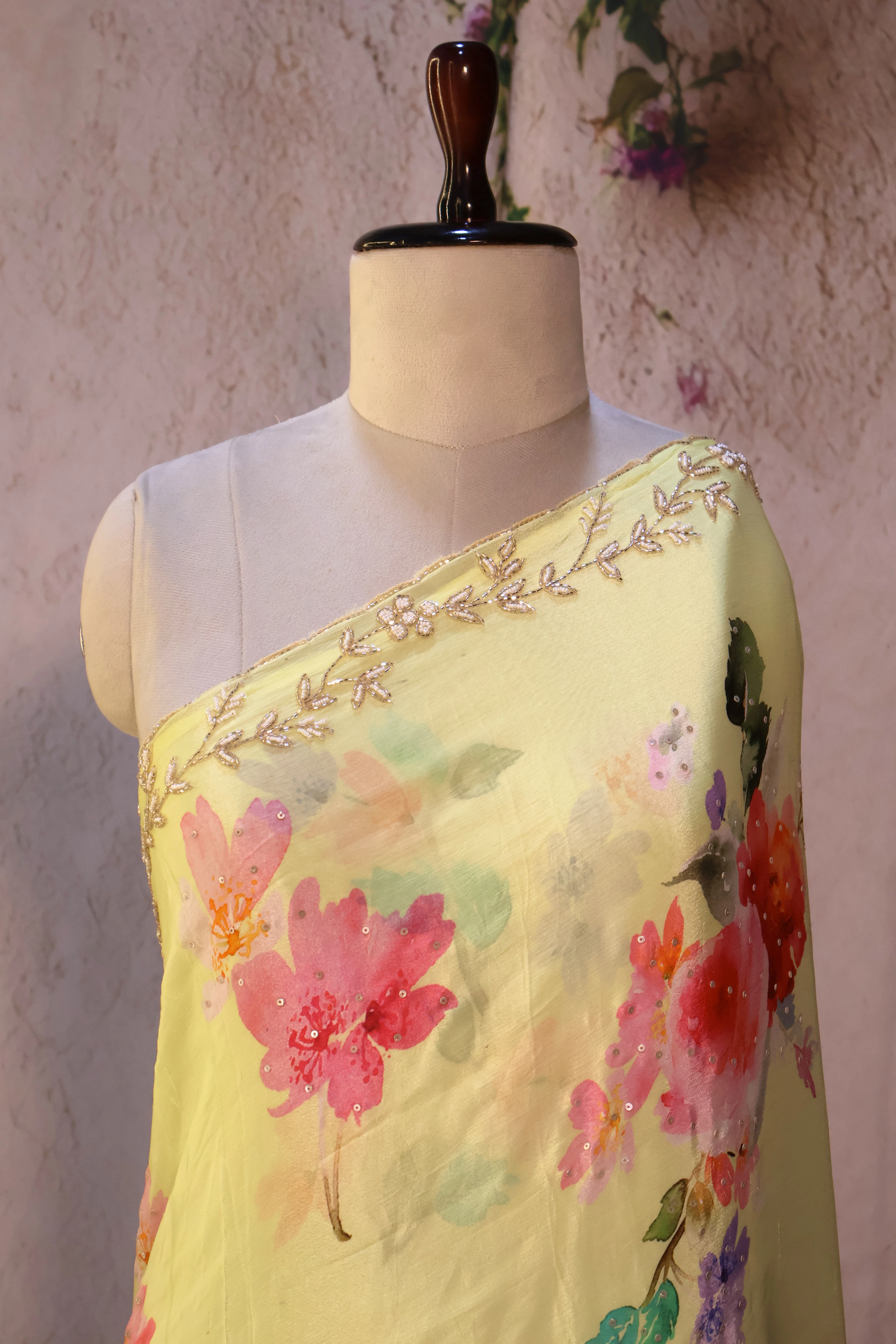Series 1 · No. 23: the piece worn and draped.