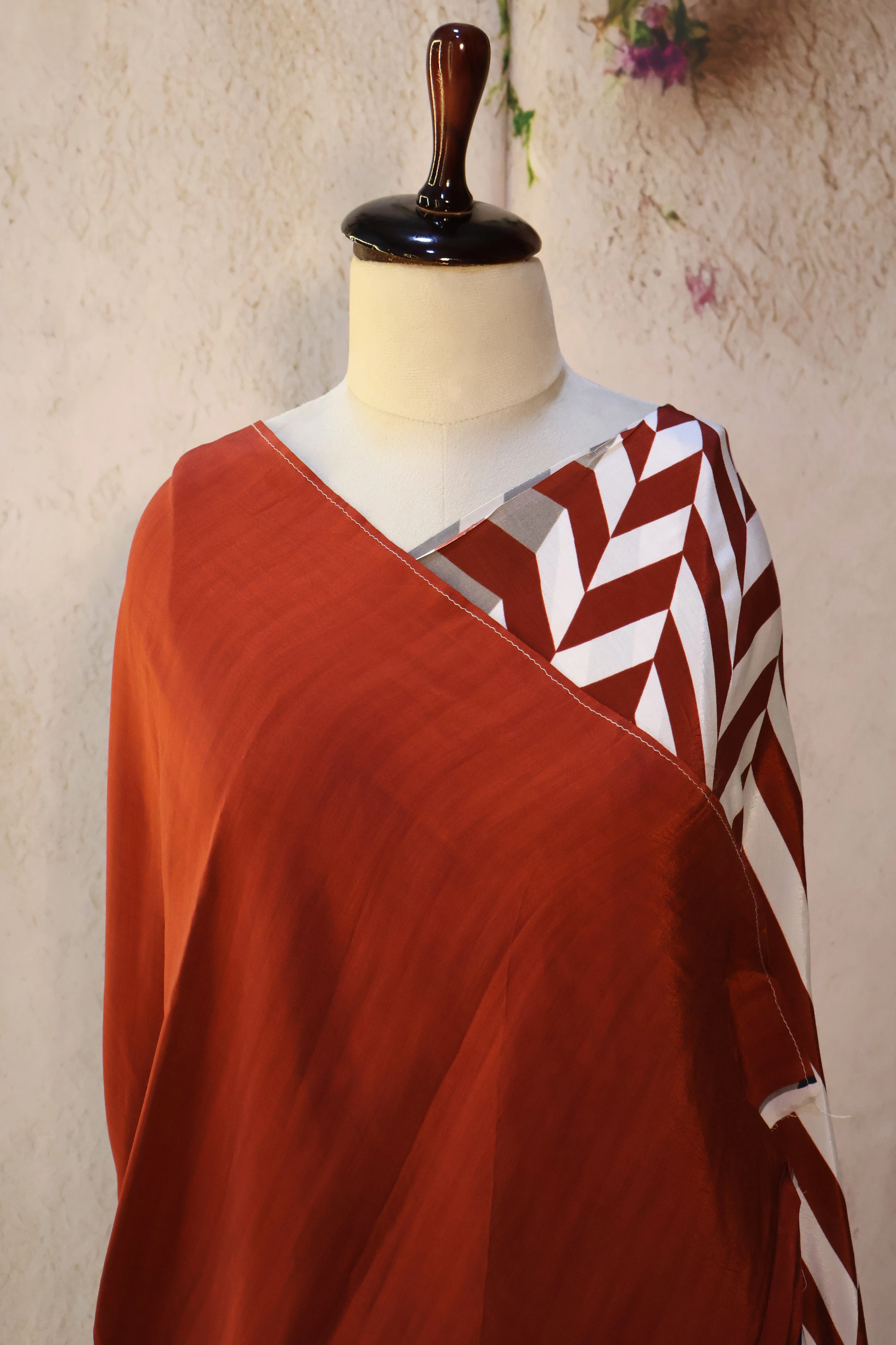 Series 1 · No. 33: the piece worn and draped.