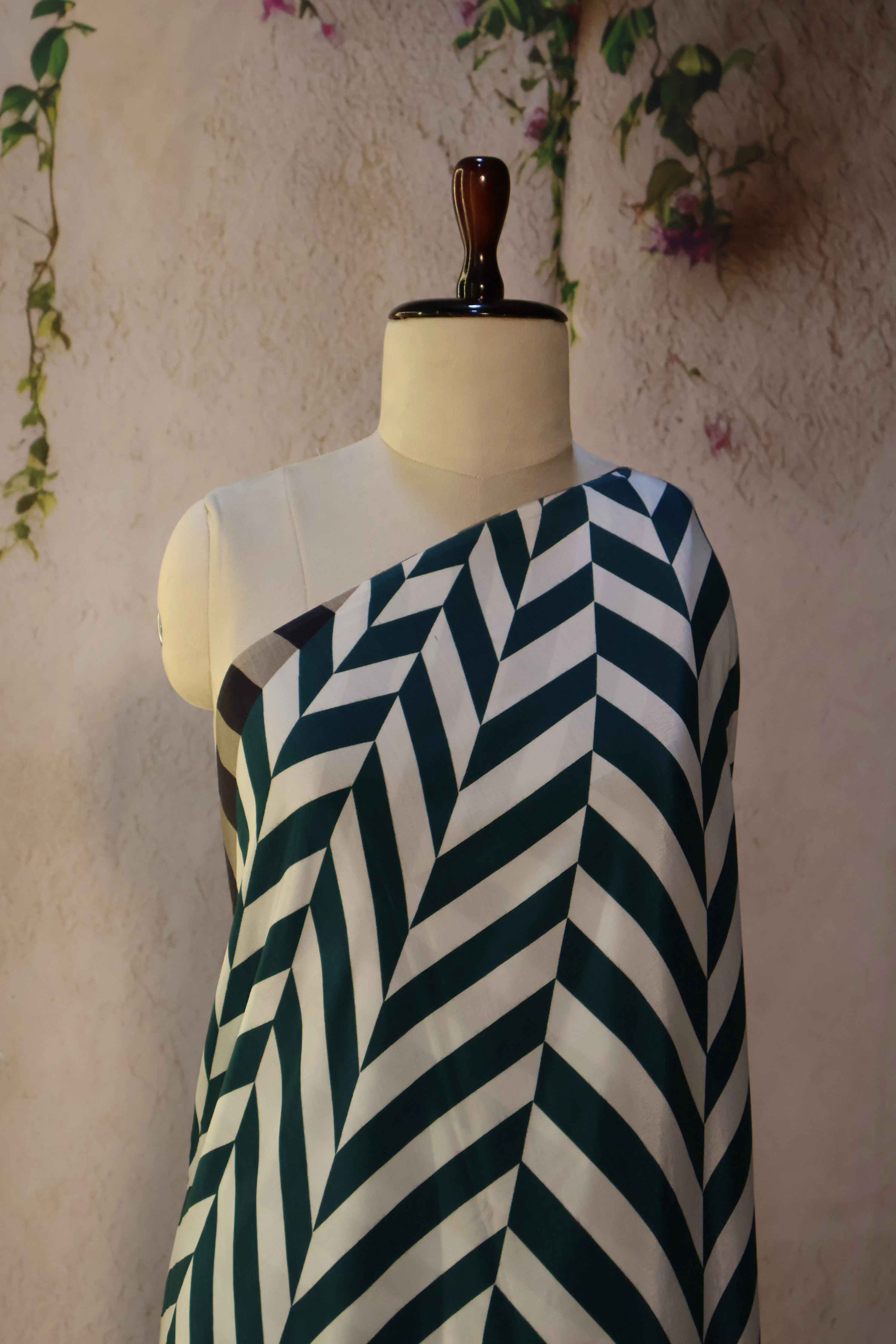 Series 1 · No. 34: the piece worn and draped.