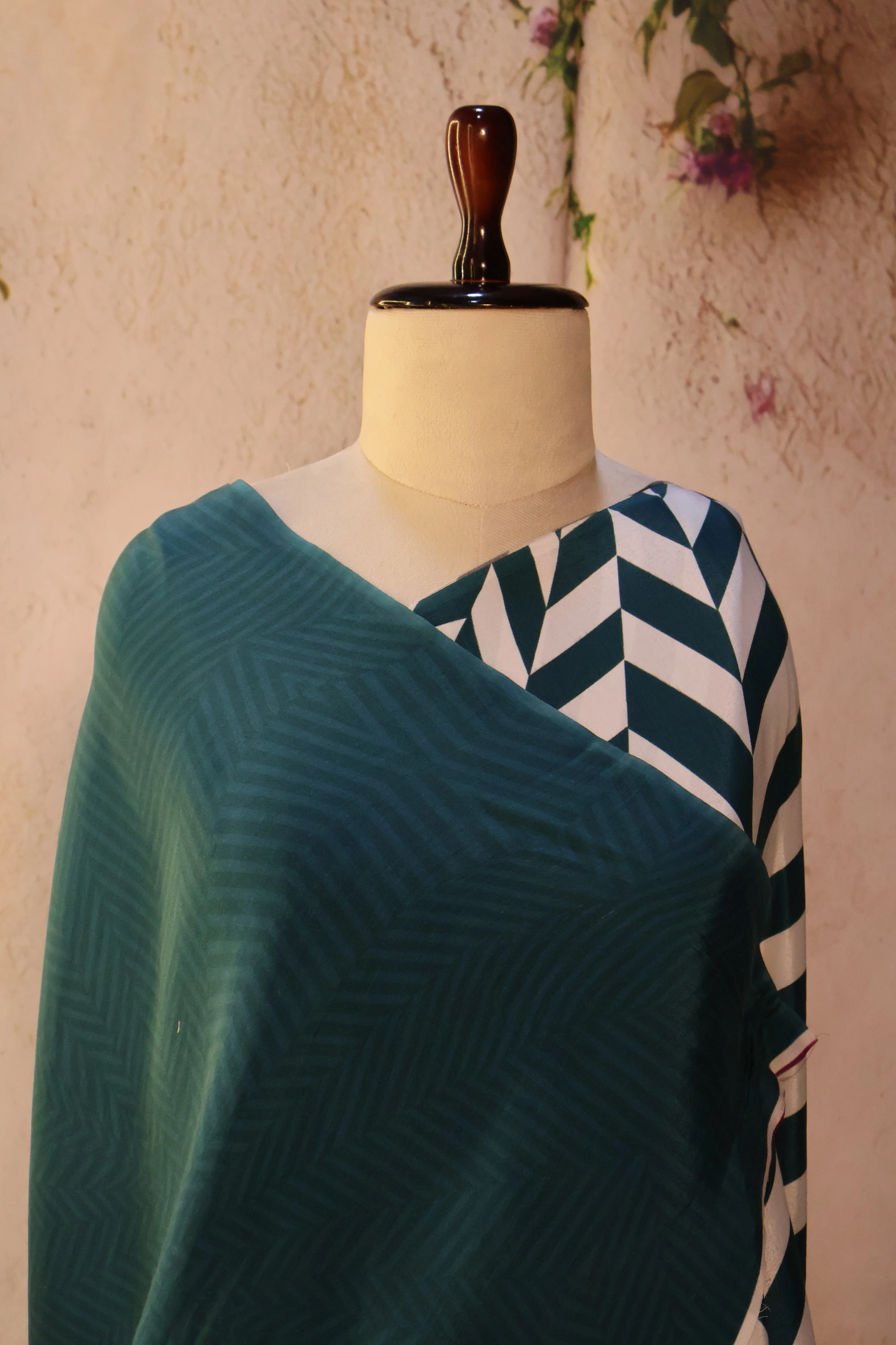 Series 1 · No. 34: the piece worn and draped.
