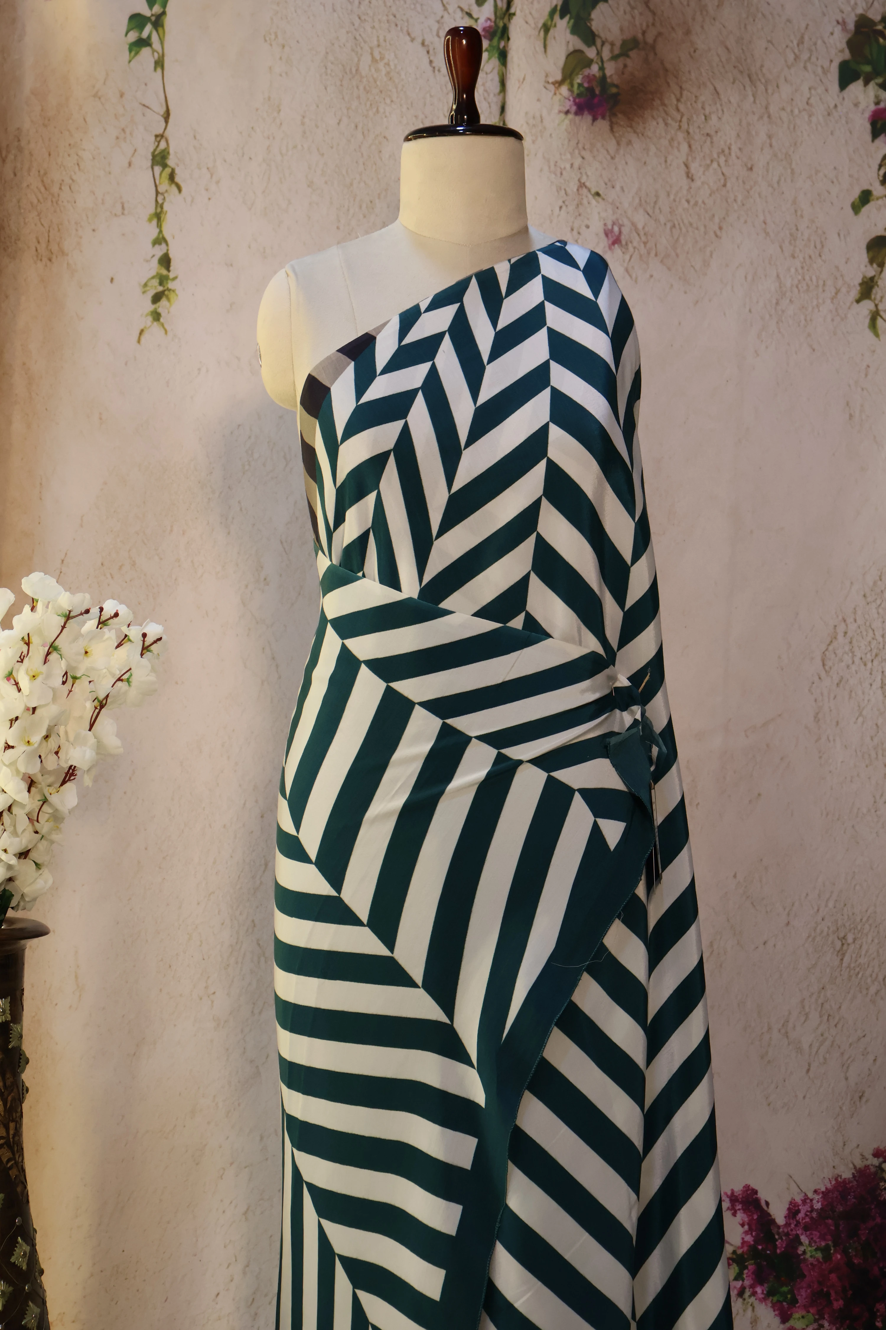Series 1 · No. 34: the piece worn and draped.
