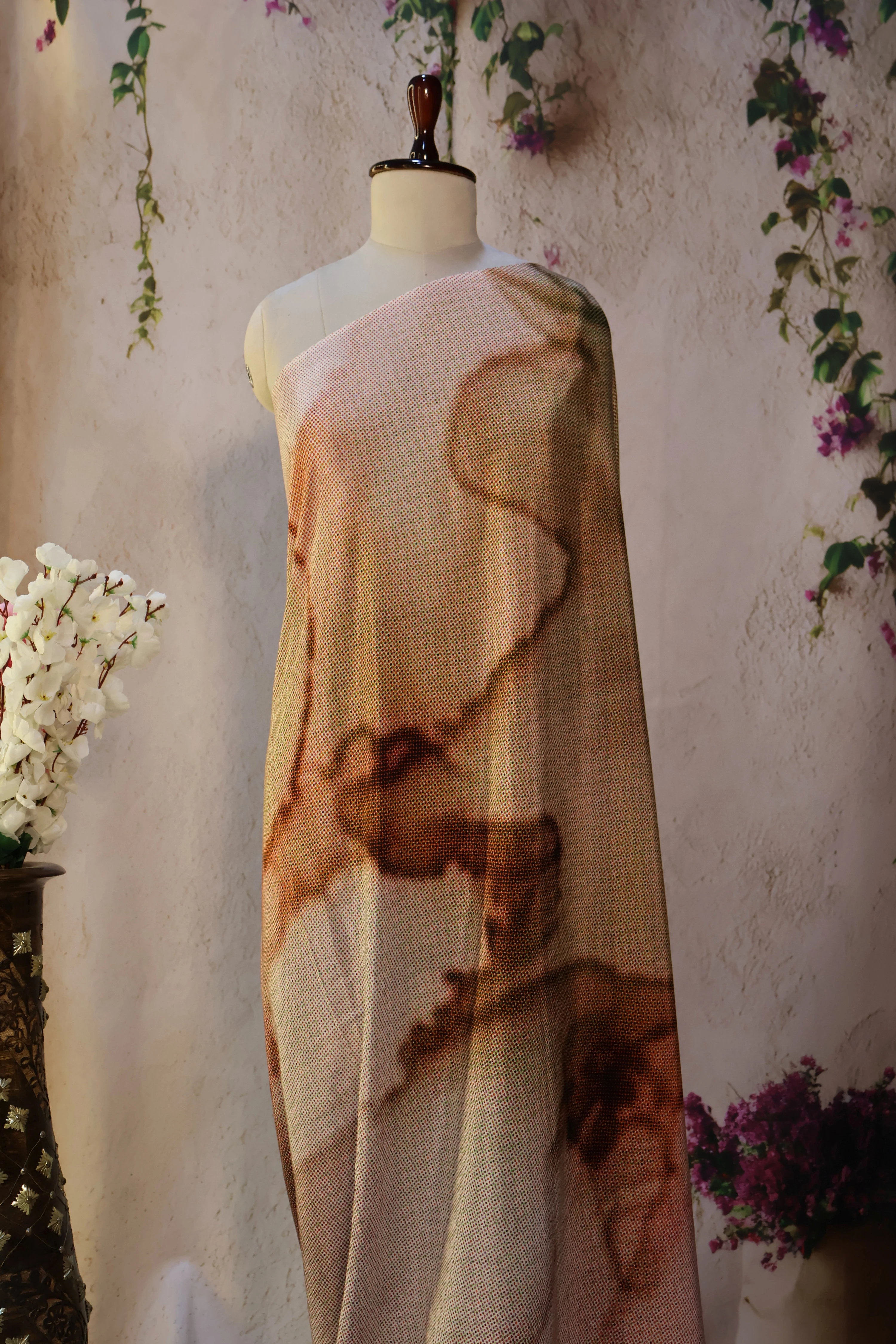Series 1 · No. 35: the piece worn and draped.