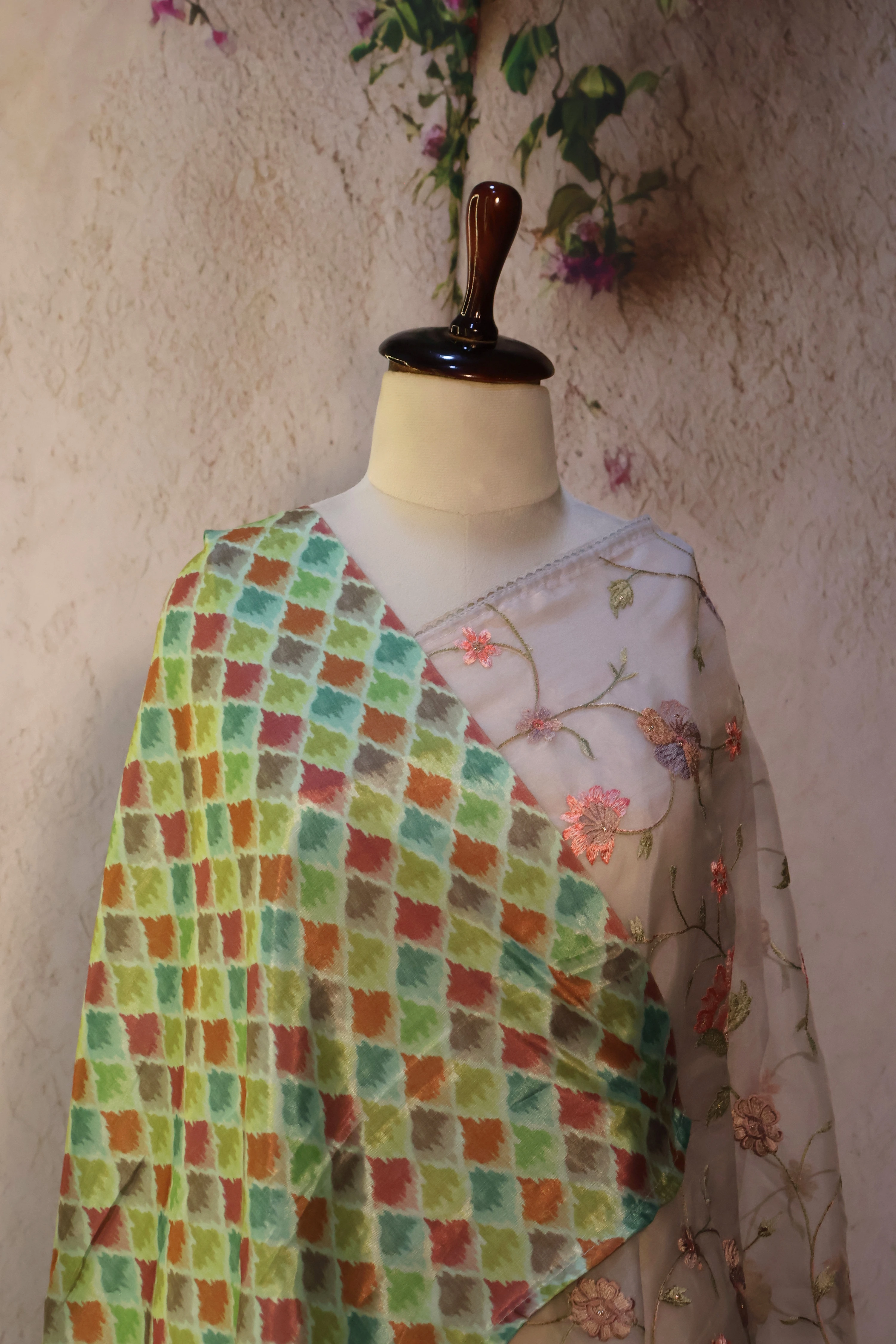 Series 1 · No. 37: the pallu, the decorated end panel that falls over the shoulder.