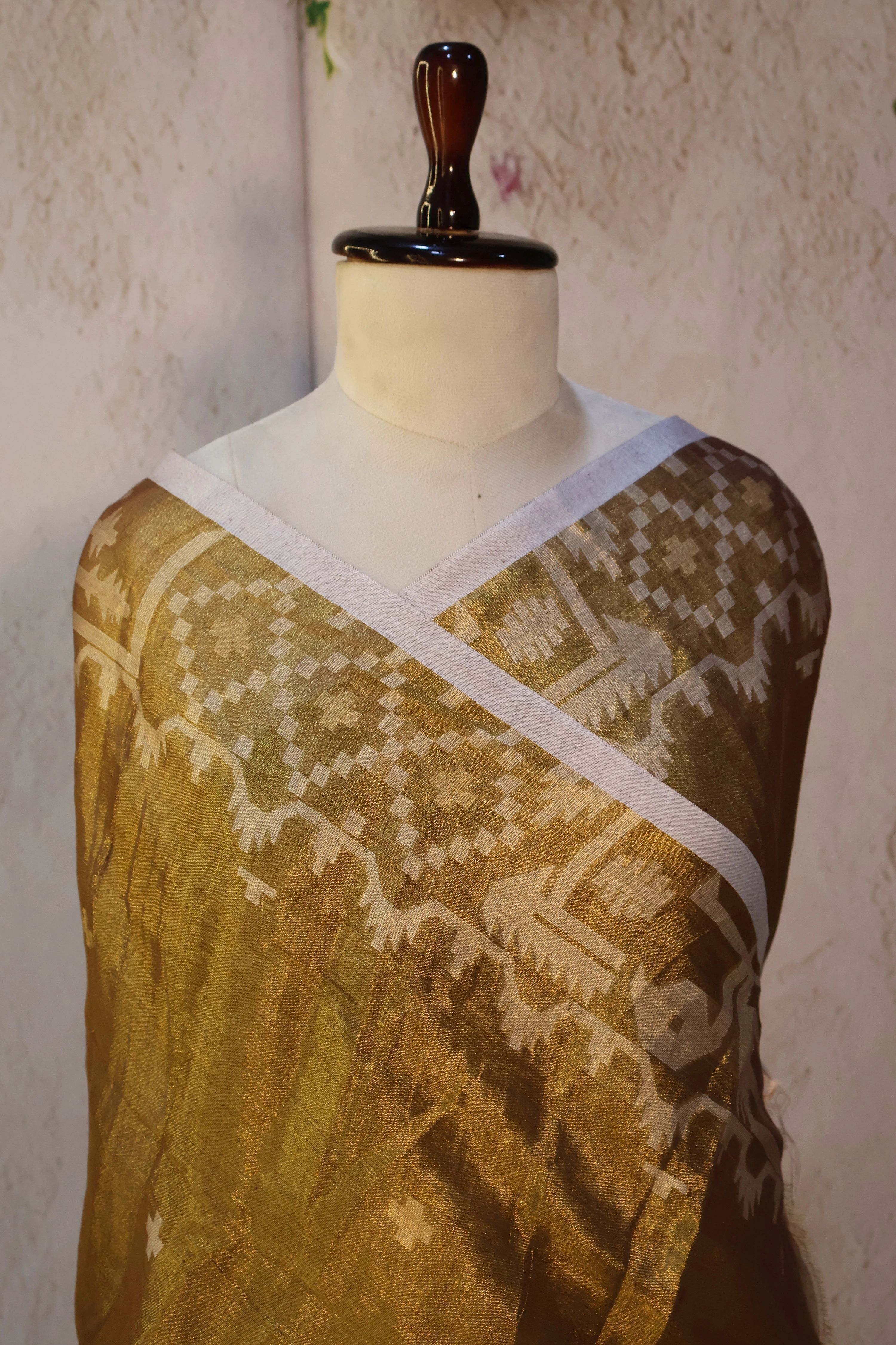 Series 1 · No. 75: the piece worn and draped.