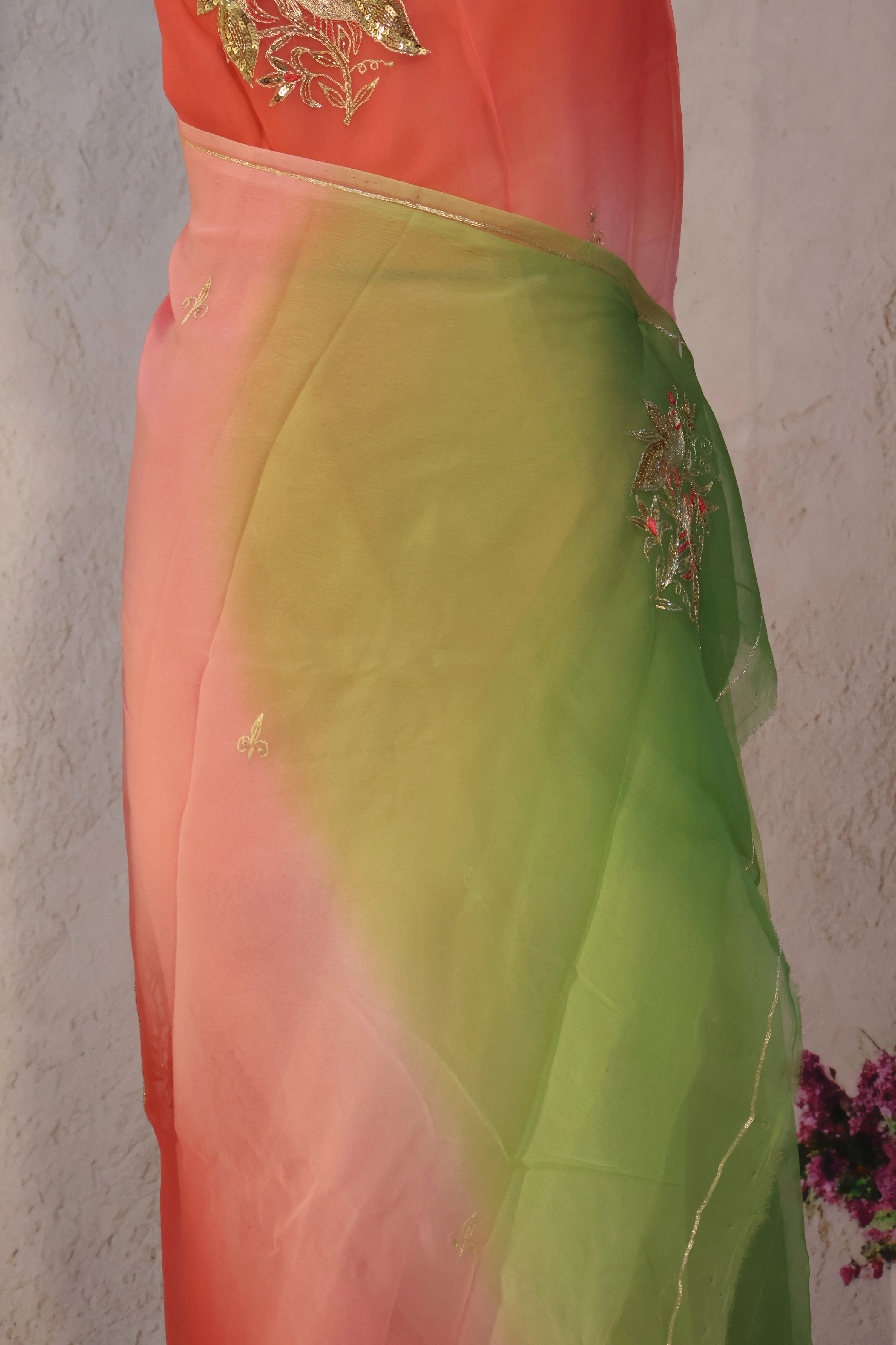 Series 2 · No. 16: the piece worn and draped.
