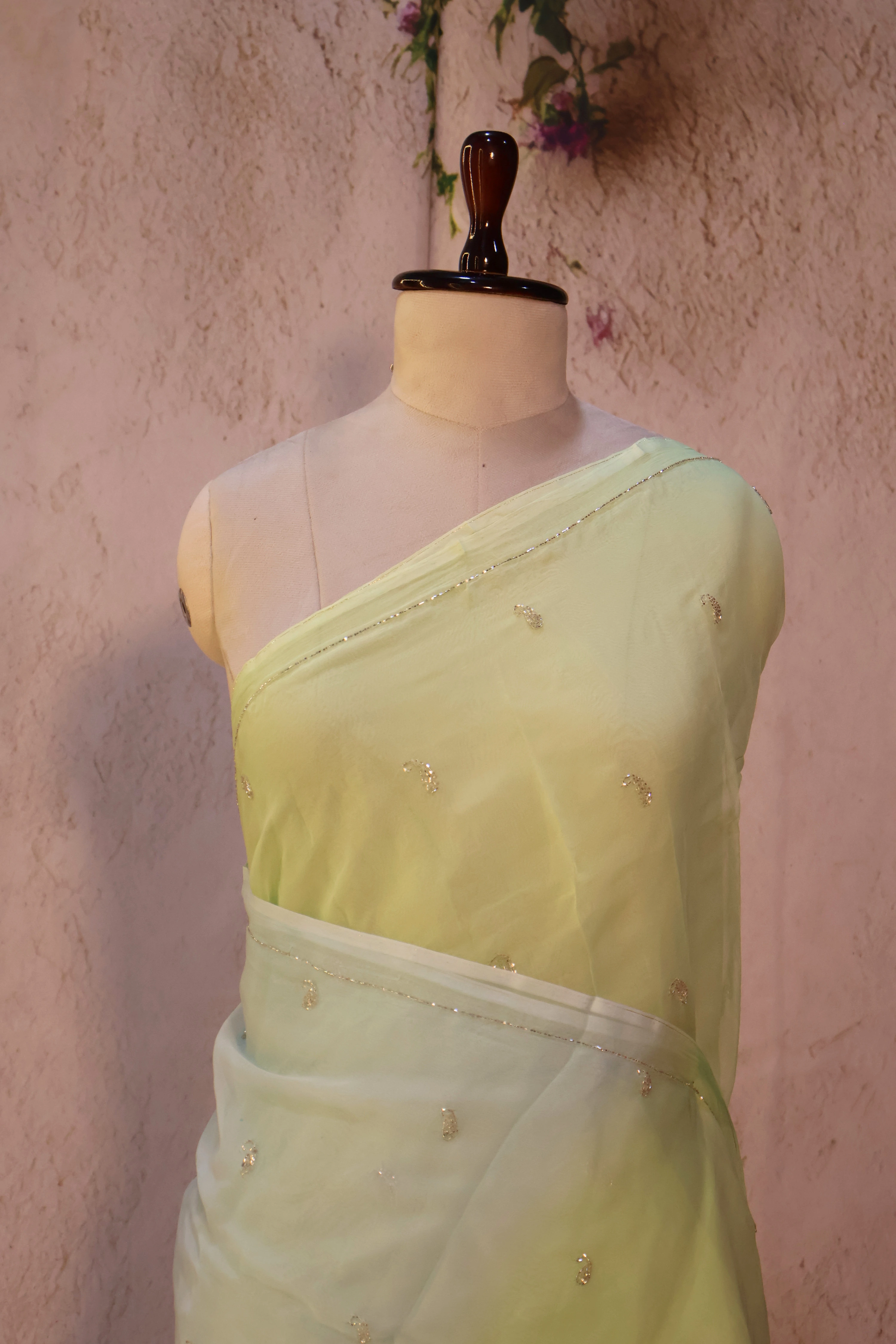 Series 2 · No. 18: the piece worn and draped.