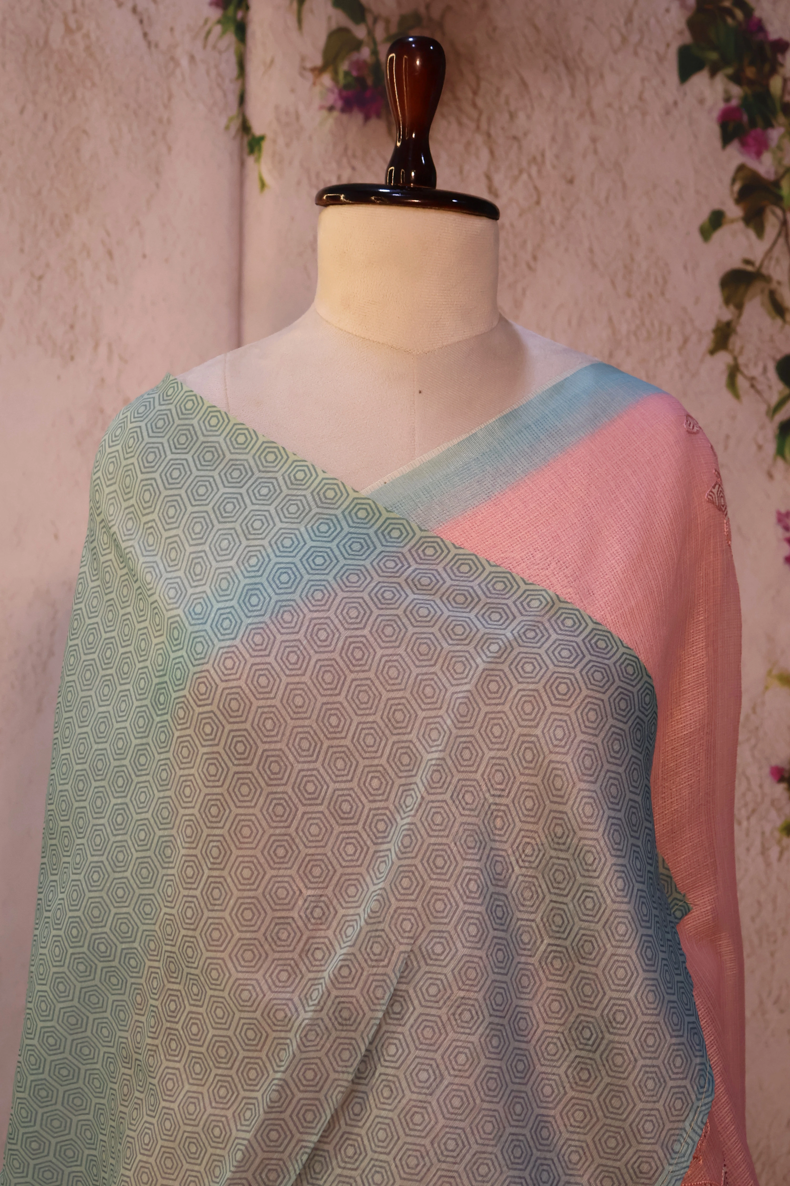 Series 2 · No. 35: the pallu, the decorated end panel that falls over the shoulder.