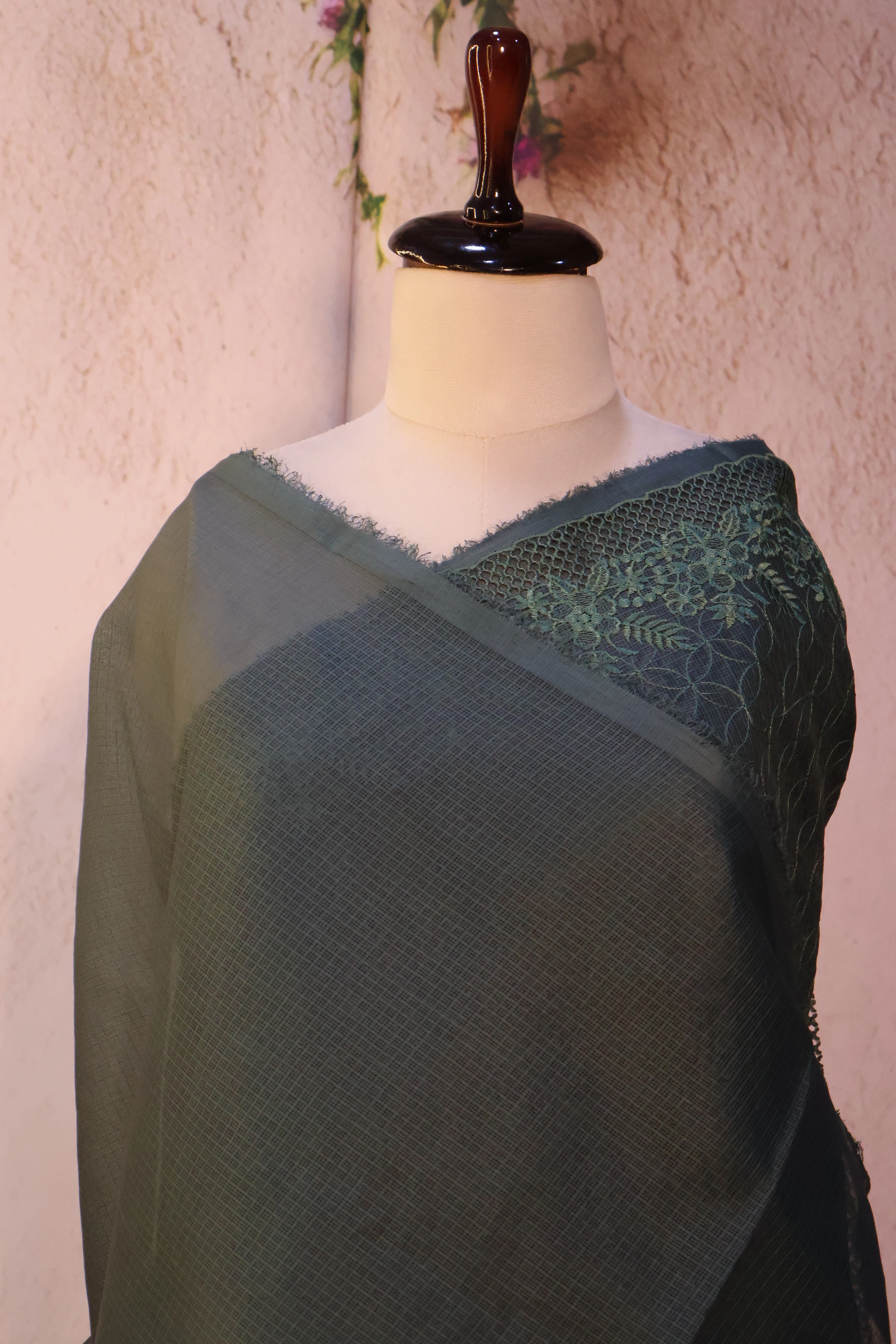 Series 2 · No. 36: the pallu, the decorated end panel that falls over the shoulder.