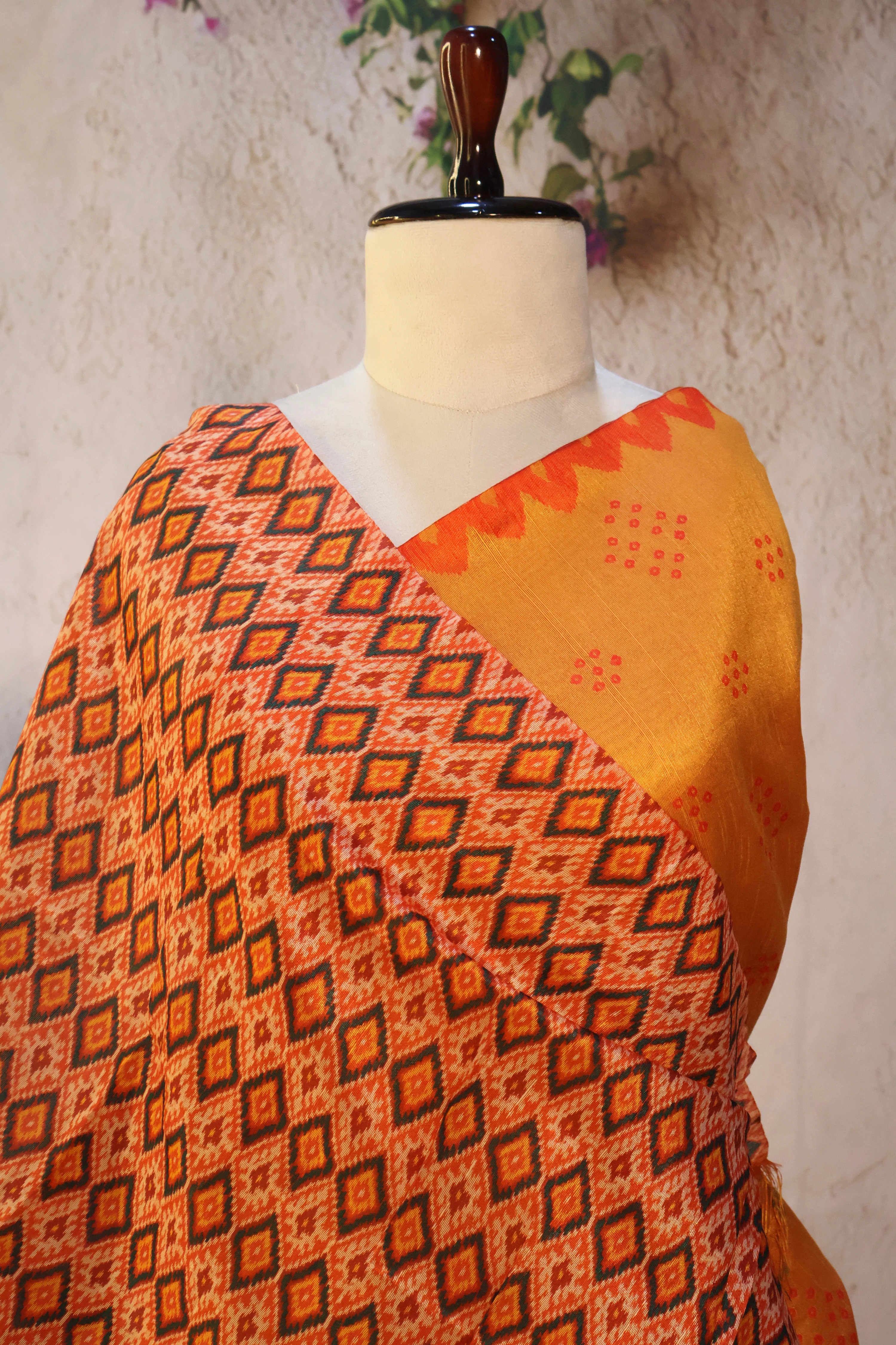Series 2 · No. 43: the pallu, the decorated end panel that falls over the shoulder.