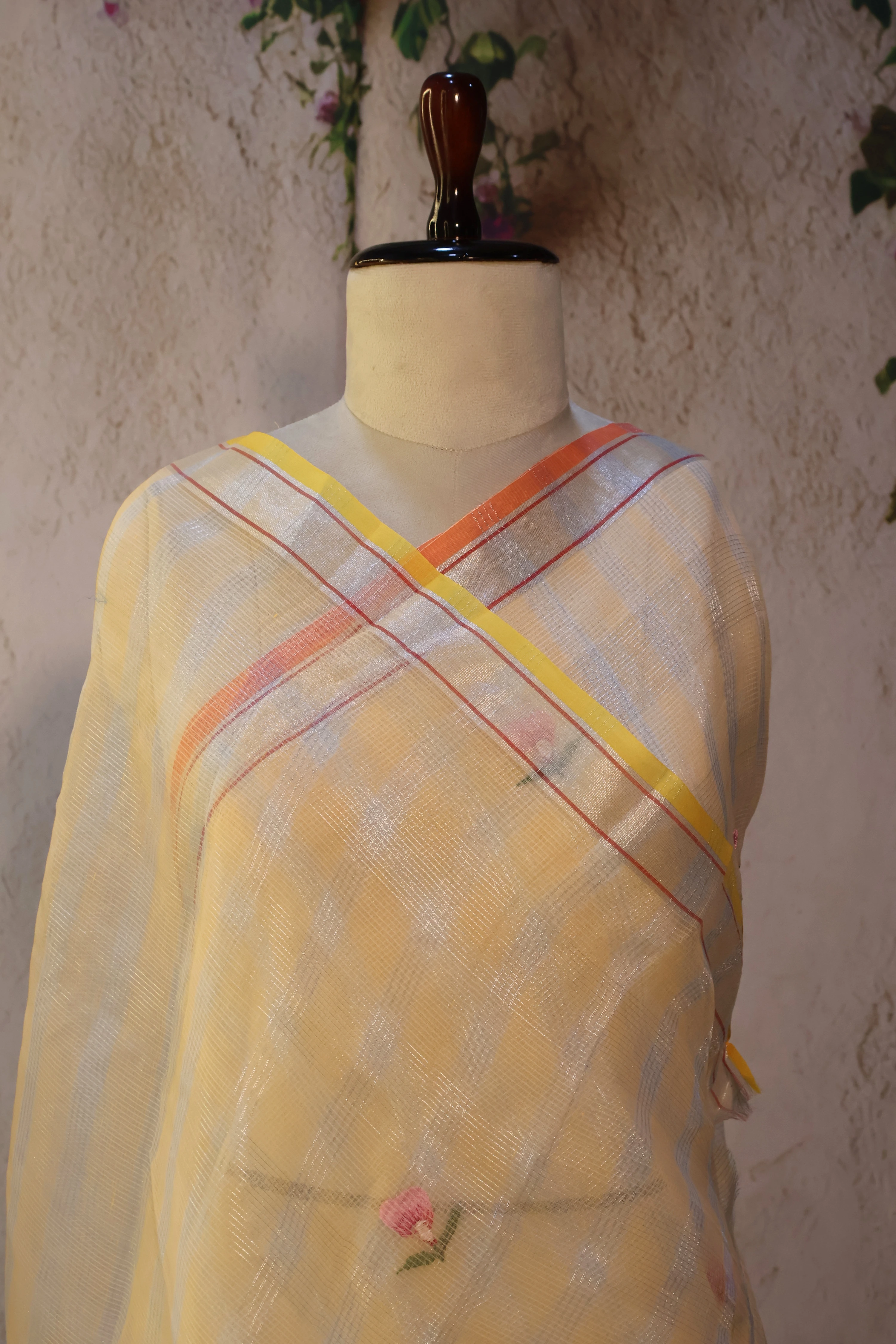Series 2 · No. 49: the pallu, the decorated end panel that falls over the shoulder.