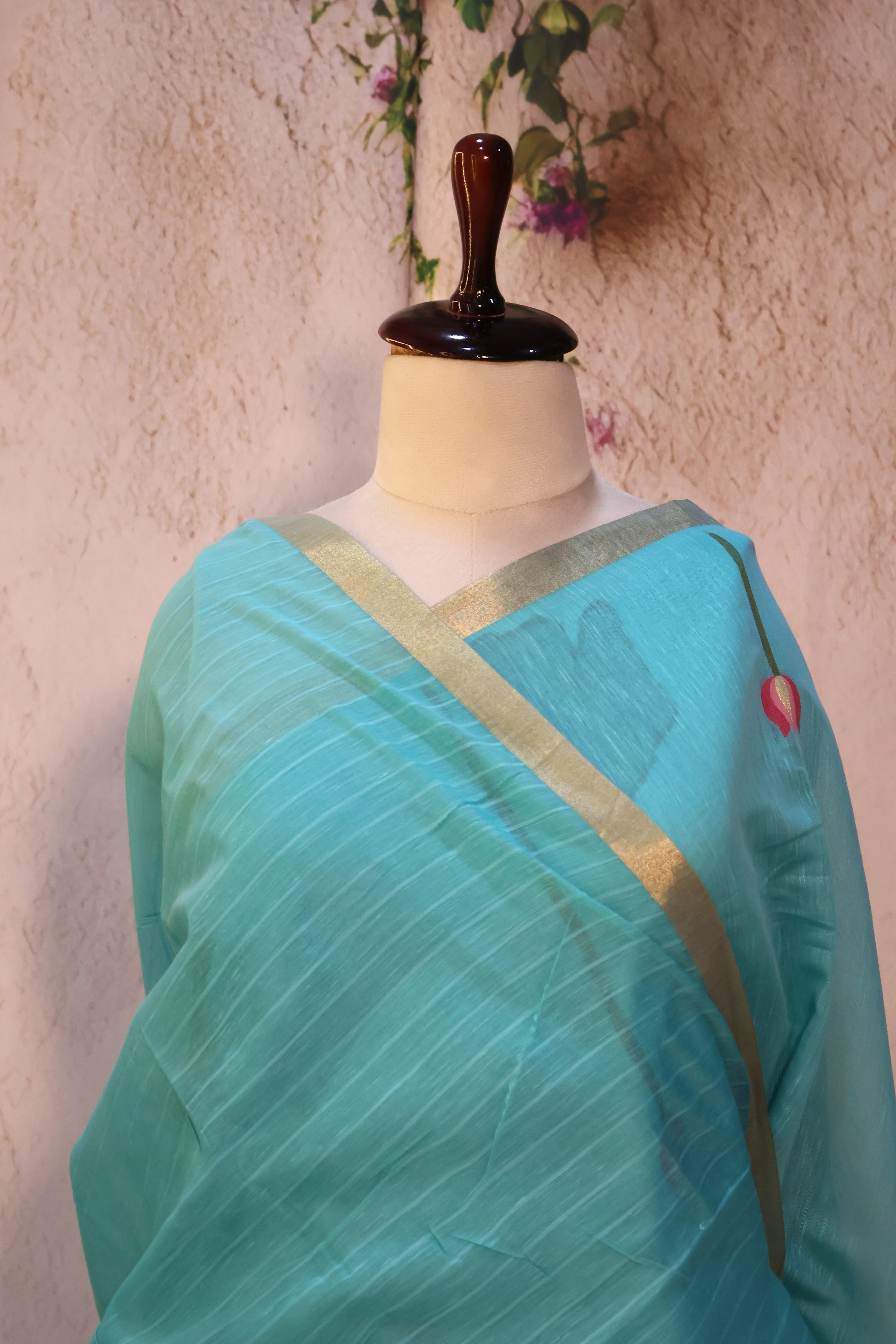Series 2 · No. 56: the pallu, the decorated end panel that falls over the shoulder.