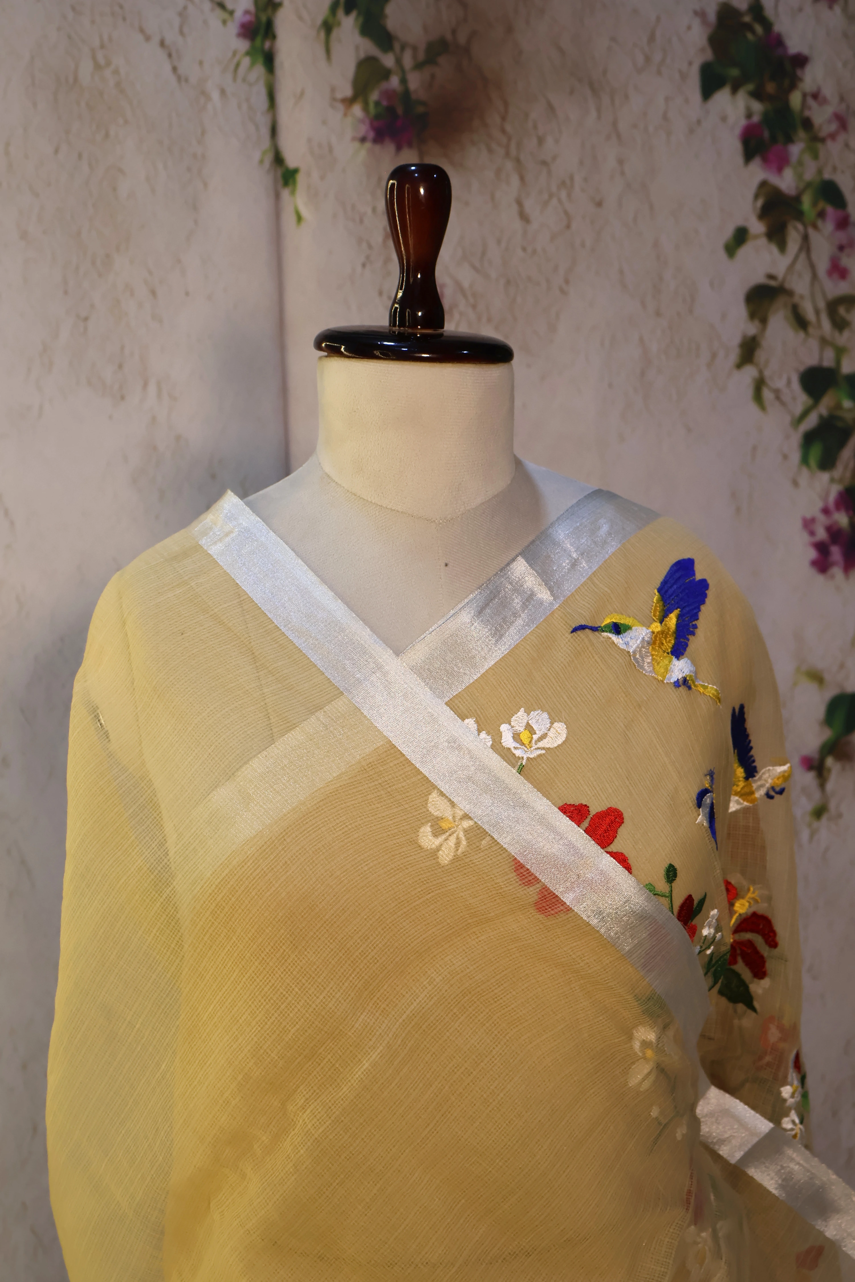 Series 2 · No. 65: the pallu, the decorated end panel that falls over the shoulder.