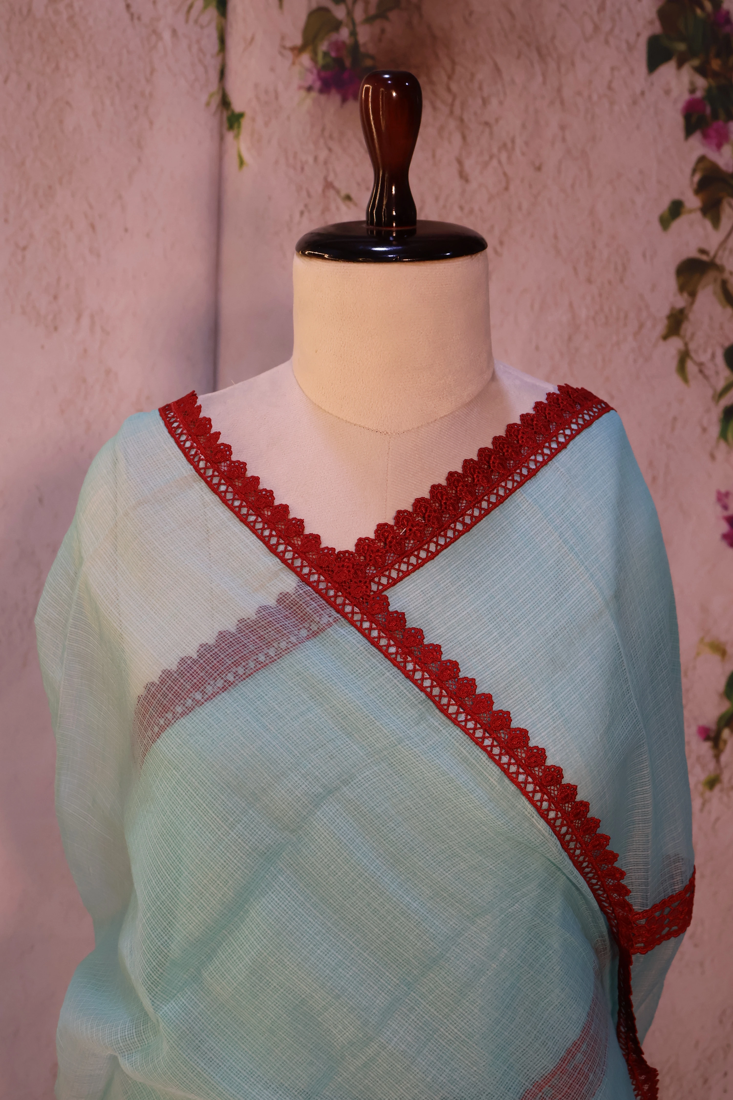 Series 2 · No. 66: the pallu, the decorated end panel that falls over the shoulder.