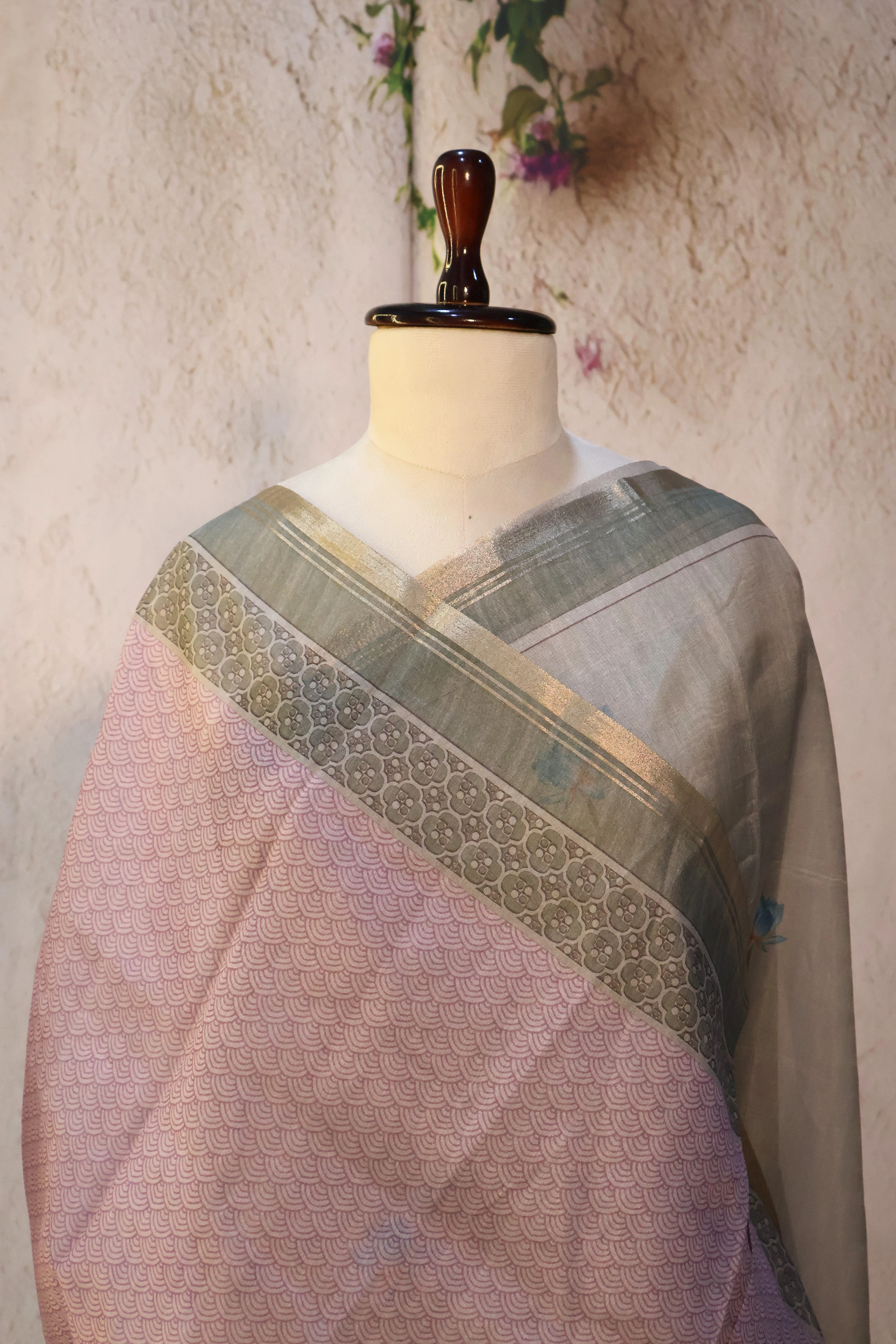 Series 2 · No. 70: the pallu, the decorated end panel that falls over the shoulder.