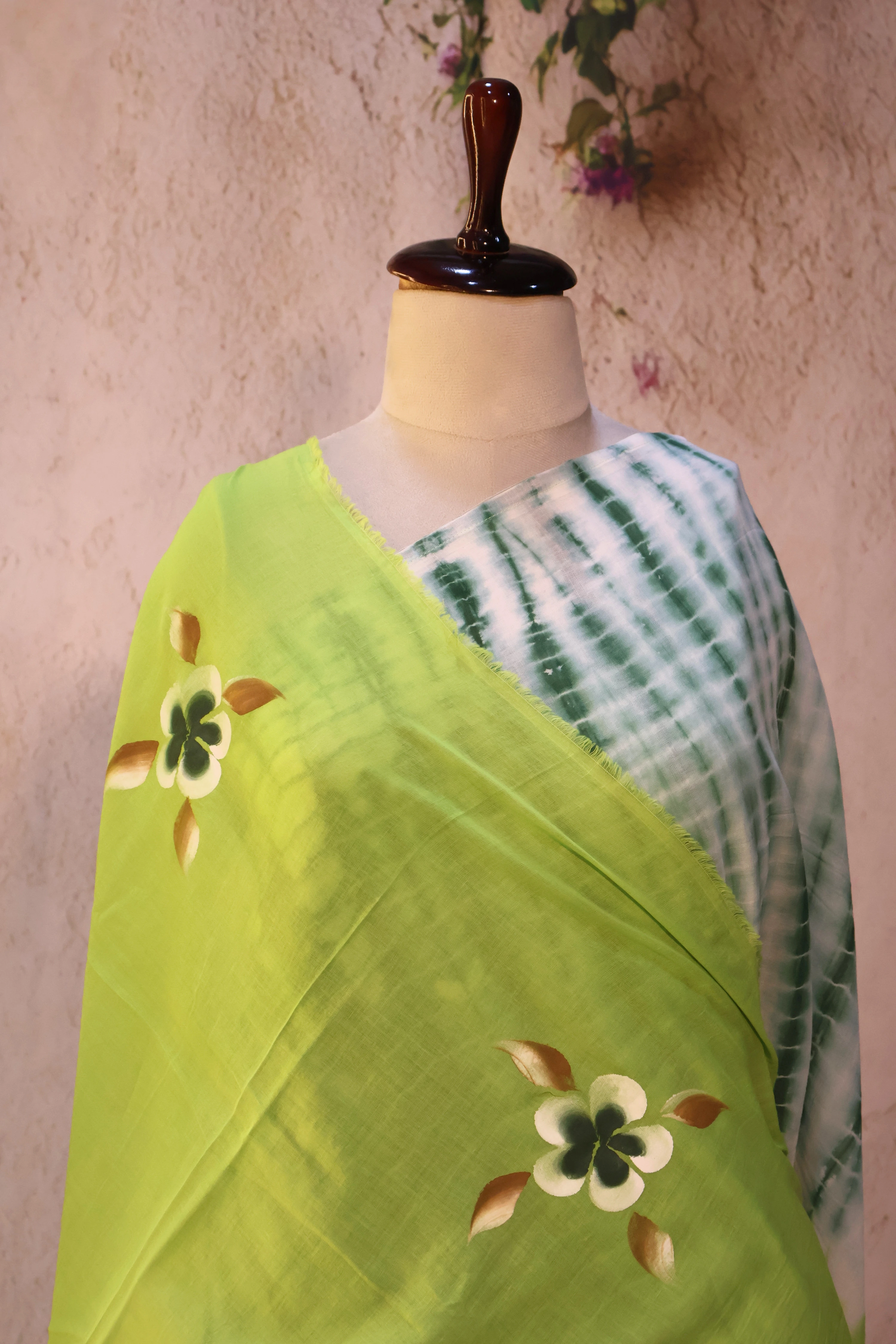Series 2 · No. 73: the pallu, the decorated end panel that falls over the shoulder.