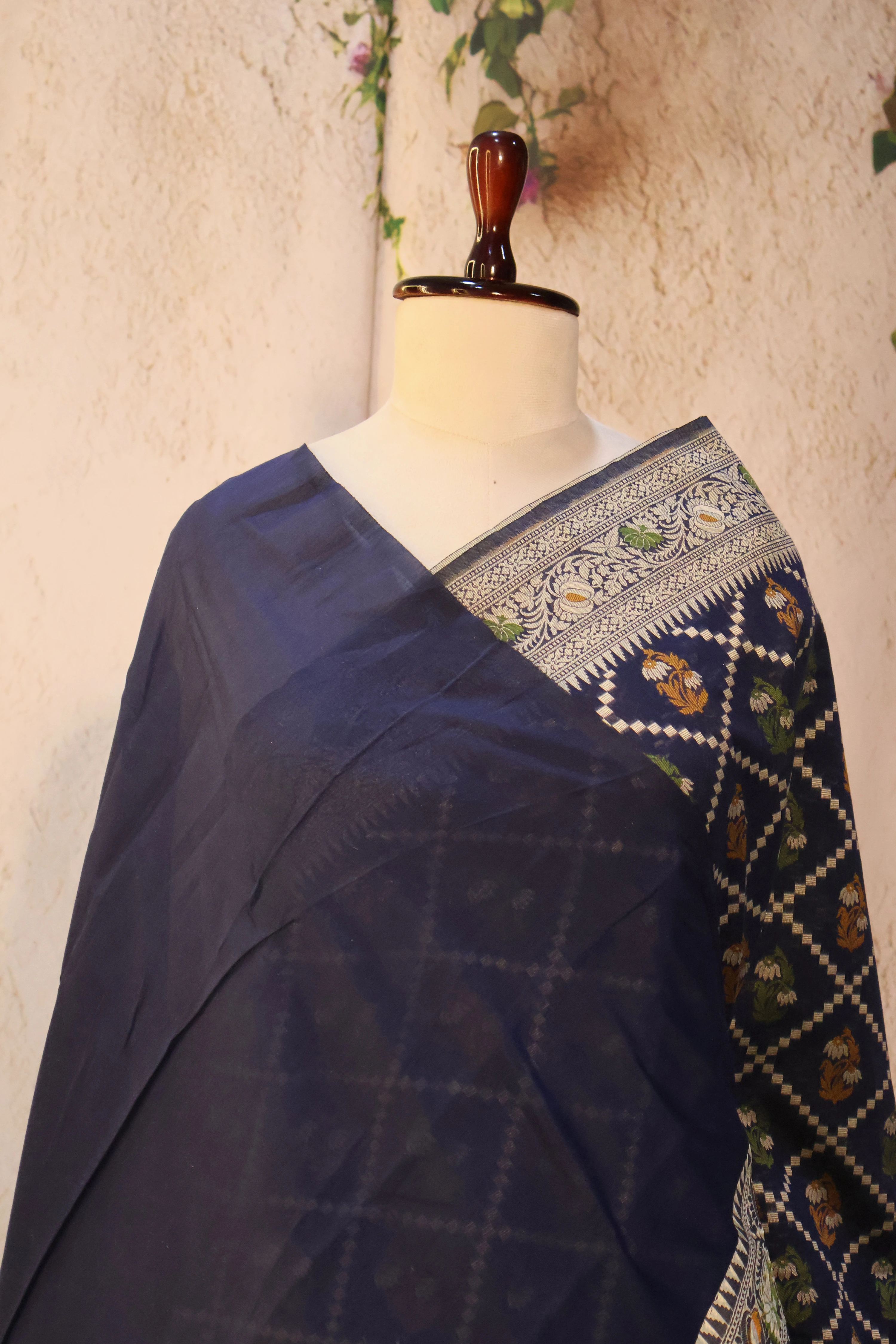 Series 2 · No. 80: the pallu, the decorated end panel that falls over the shoulder.